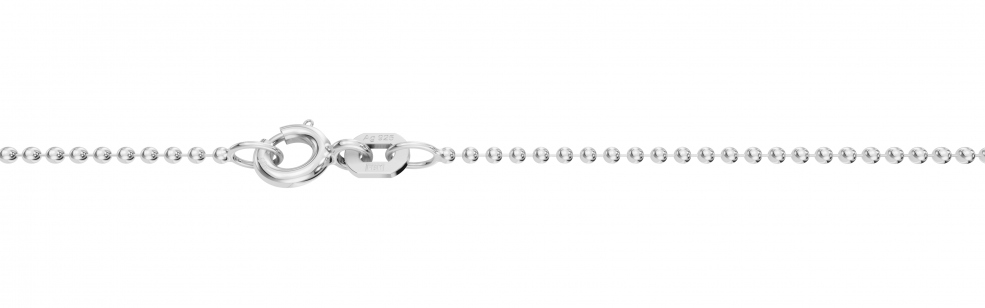 Collier Kugelkette Kettenbreite 1.2mm