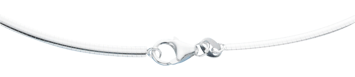 Collier Tonda-Kette oval Kettenbreite 2.4mm