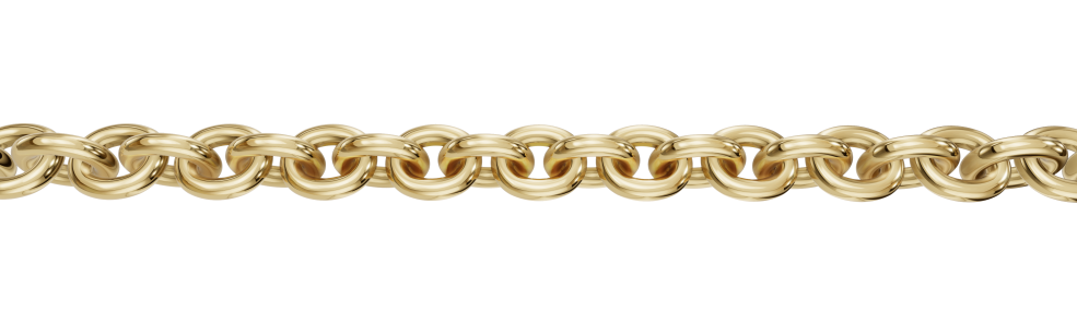 Collier Anker rund Kettenbreite 2mm