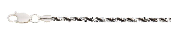 Collier Criss-cross-Kette Kettenbreite 2.1mm