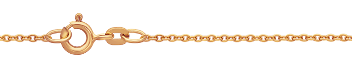 Necklace Anchor round chain width 1.5mm