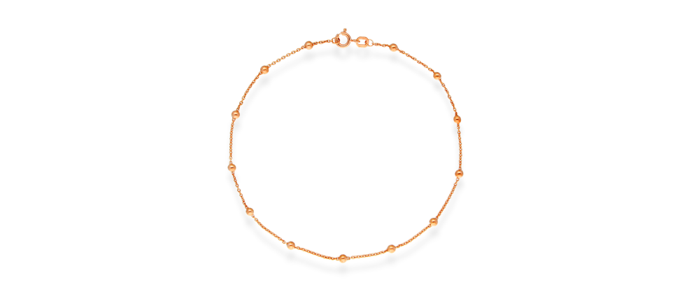 Ankle chain Anchor round