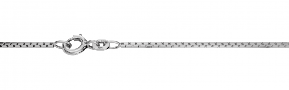 Necklace Box chain chain width 1.2mm