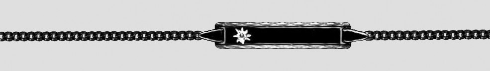 Id-Armband Panzer Kettenbreite 1.7mm