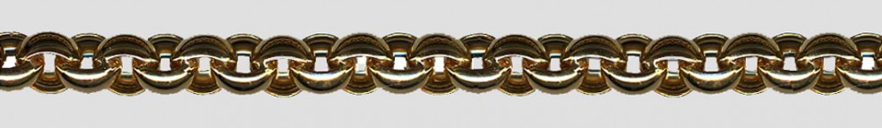 Necklace Belcher chain chain width 7.2mm
