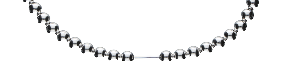 Armreif flexible Kugelkette Kettenbreite 4mm