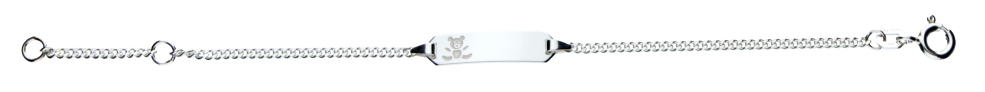 Id-Armband Panzer Kettenbreite 1.7mm