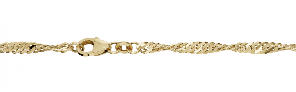 Collier Singapur Kettenbreite 2.4mm