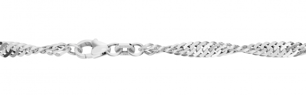 Collier Singapur Kettenbreite 3.8mm