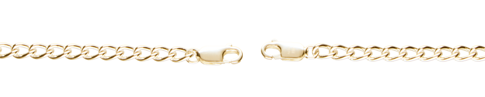 Collier Panzer weit Kettenbreite 4mm