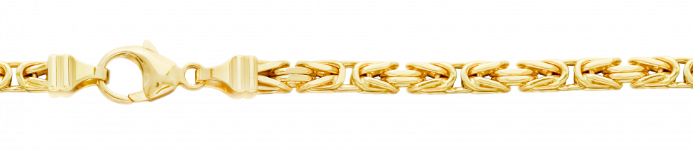 Bracelet Byzantine chain chain width 4mm