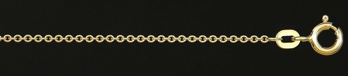 Collier Anker rund Kettenbreite 1.3mm