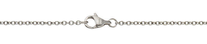 Necklace Anchor round chain width 2mm
