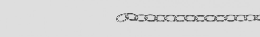 Fusskette Anker weit Kettenbreite 3mm