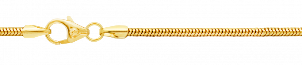 Necklace Snake chain chain width 1.6mm