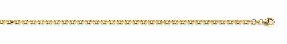 Armband Anker diamantiert Kettenbreite 3mm