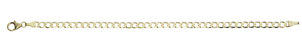 Bracelet Curb Chain chain width 4.4mm