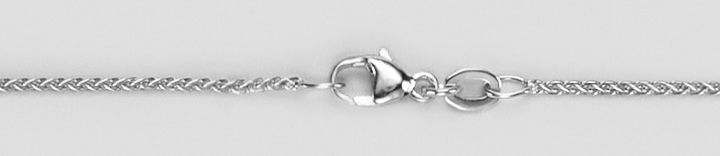 Necklace Wheat chain chain width 1.3mm