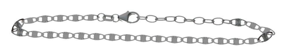 Armband Tigerauge Kettenbreite 2.7mm