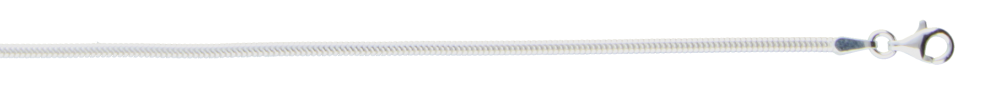 Necklace Snake chain oval chain width 1.85mm