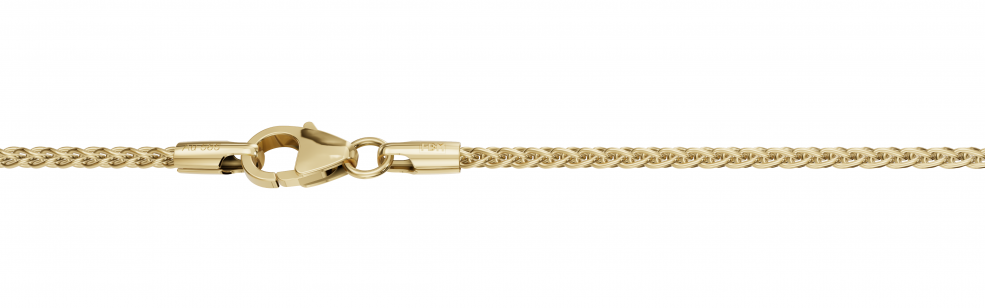 Collier Zopf Kettenbreite 1.7mm