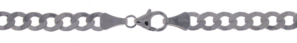 Necklace Curb chain chain width 5.7mm