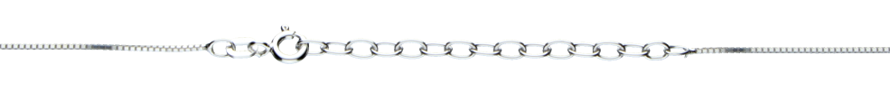 Necklace Box chain chain width 0.78mm