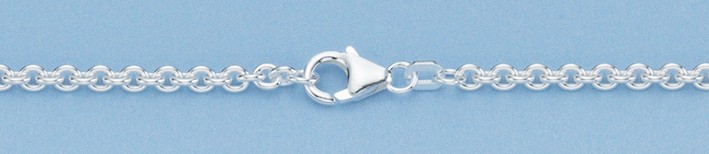 Bracelet Anchor round chain width 3.2mm