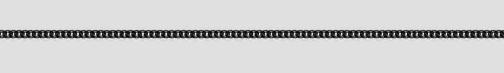 Collier mit Zwischenöse Panzer Kettenbreite 1.4mm