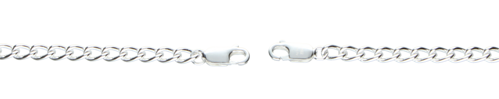 Collier Panzer weit Kettenbreite 4mm