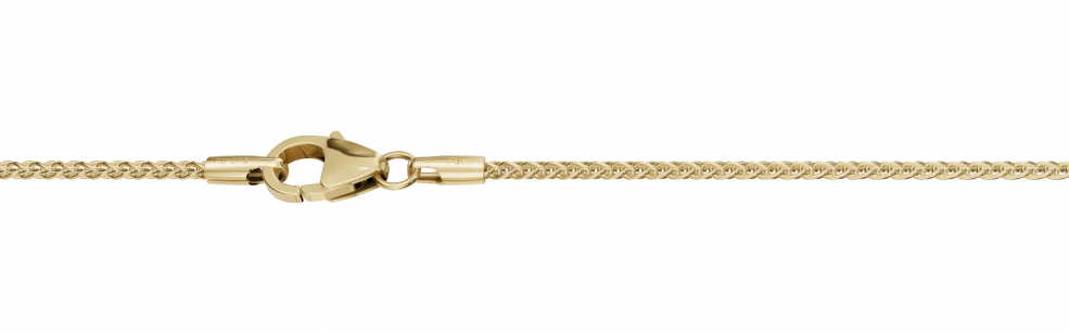 Collier Zopf Kettenbreite 1.3mm