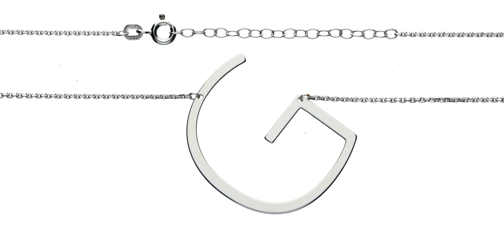 Collier Anker diamantiert