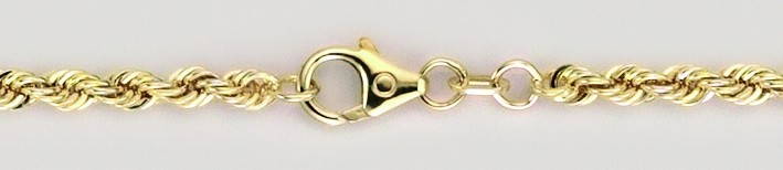 Armband Kordel massiv Kettenbreite 3.3mm