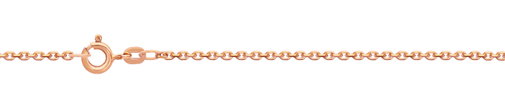 Collier Anker diamantiert Kettenbreite 1.7mm