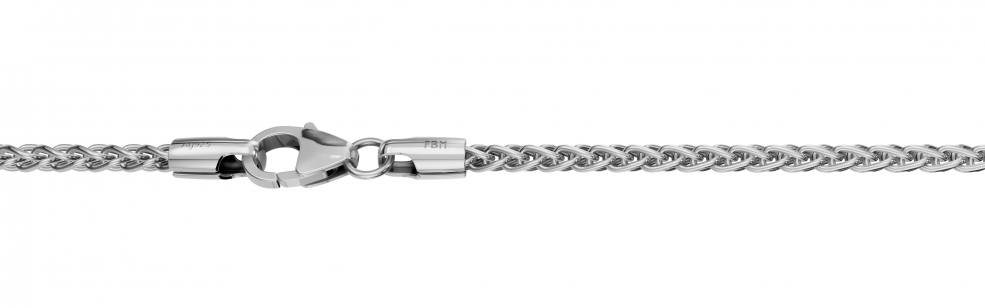 Collier Zopf Kettenbreite 2.1mm