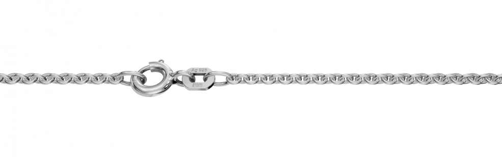 Necklace Anchor round chain width 2mm