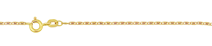 Collier S-Panzer Kettenbreite 1.3mm