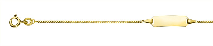 Id-Bracelet Curb chain chain width 1.1mm