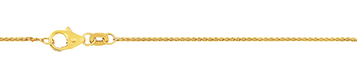 Necklace Wheat chain chain width 1.1mm