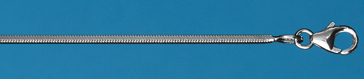 Collier Schlange diamantiert Kettenbreite 1.2mm