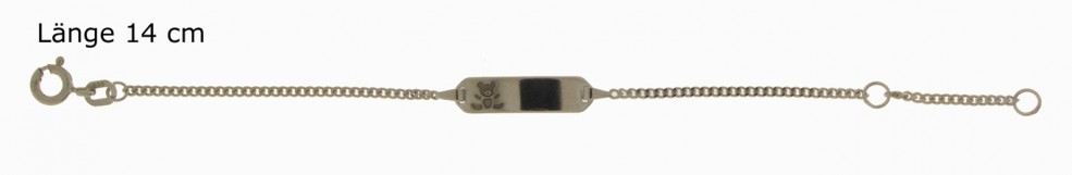 Id-Armband Panzer Kettenbreite 1.7mm