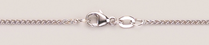 Necklace Wheat chain chain width 1.3mm