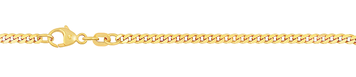 Bracelet Curb chain chain width 2.4mm