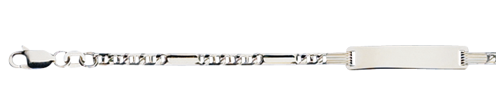 Id-Armband Panzersteg Kettenbreite 2.9mm