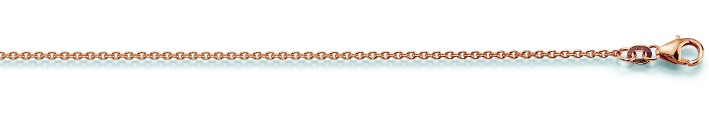 Collier mit Zwischenöse Anker rund Kettenbreite 1.5mm