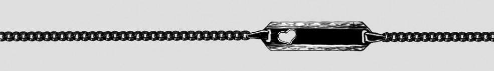 Id-Armband Panzer Kettenbreite 1.7mm