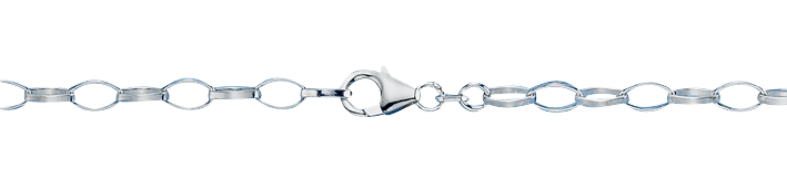 Bracelet Anchor wide chain width 4mm