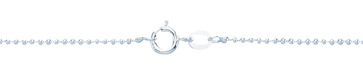 Collier Kugelkette Kettenbreite 1.2mm