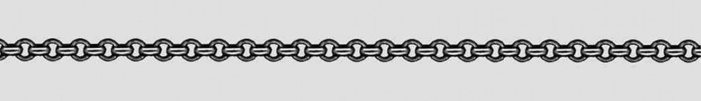 Necklace Belcher chain chain width 3mm