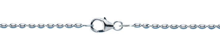 Collier Oliven-Kette Kettenbreite 1.8mm